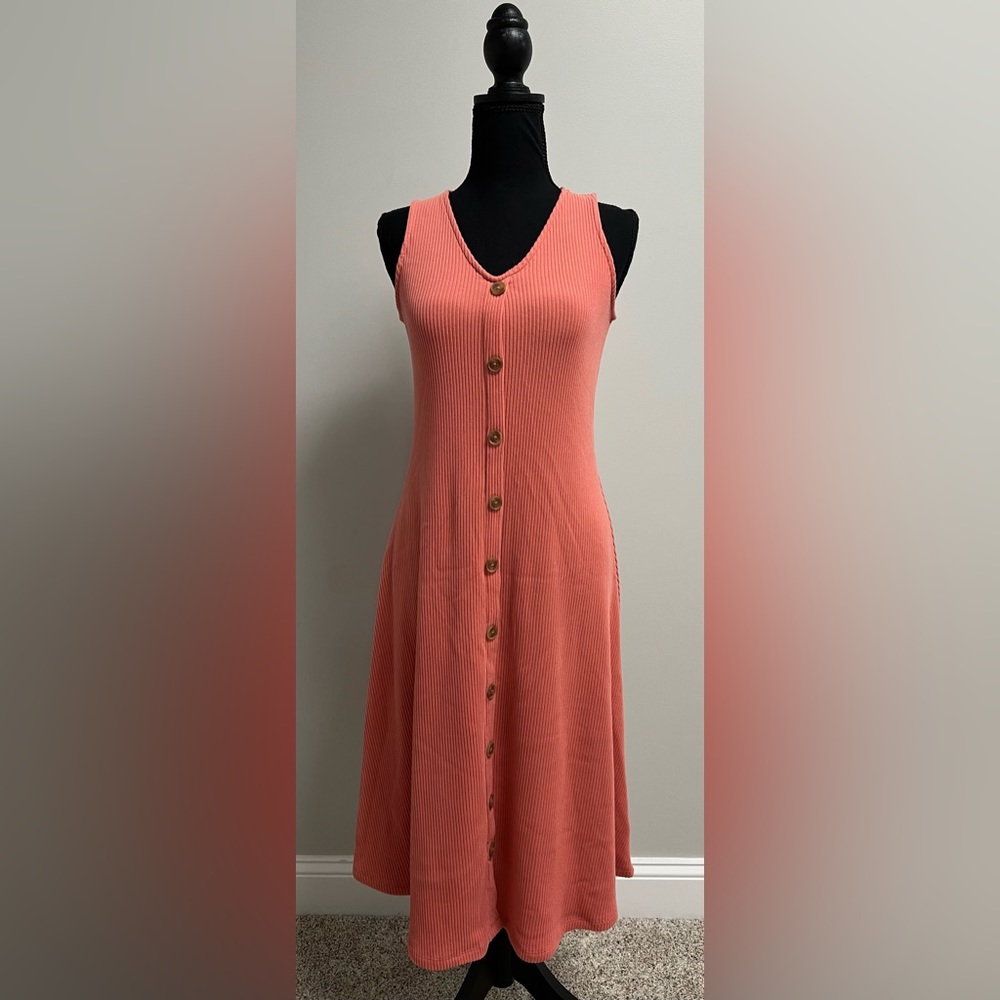 Old Navy Button Midi Dress